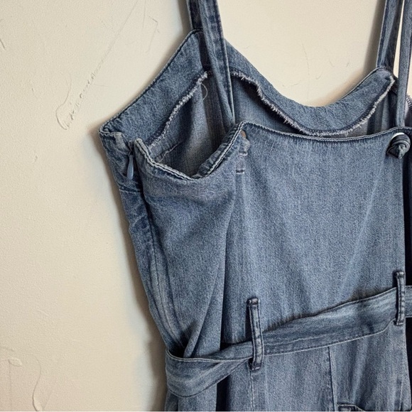 Rewash Blue Denim Jumpsuit - Picture 12 of 14